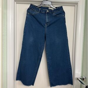 I & M Jeans Ariana Gaucho Pants Size Large